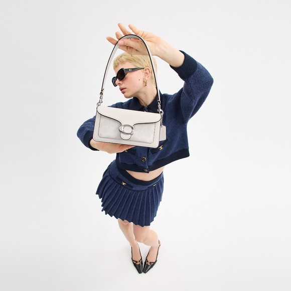 Coach Tabby Shoulder Bag 20 In Signature Canvas - Picture 7 of 9